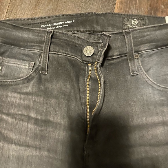 AG denim Farrah ankle faded black - Picture 1 of 3